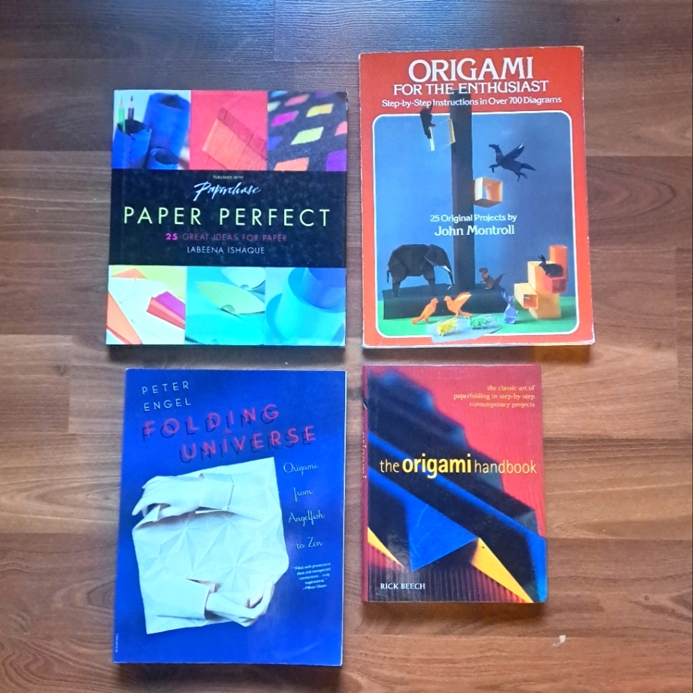 Origami Book Collection LOT paper Fine Art how to arts crafts hobby hobbyist